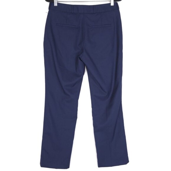 NWOT Alaska Airlines Luly Yang WOOL Blend Navy Trouser Pants 300001 Size 08 RG - Picture 3 of 13